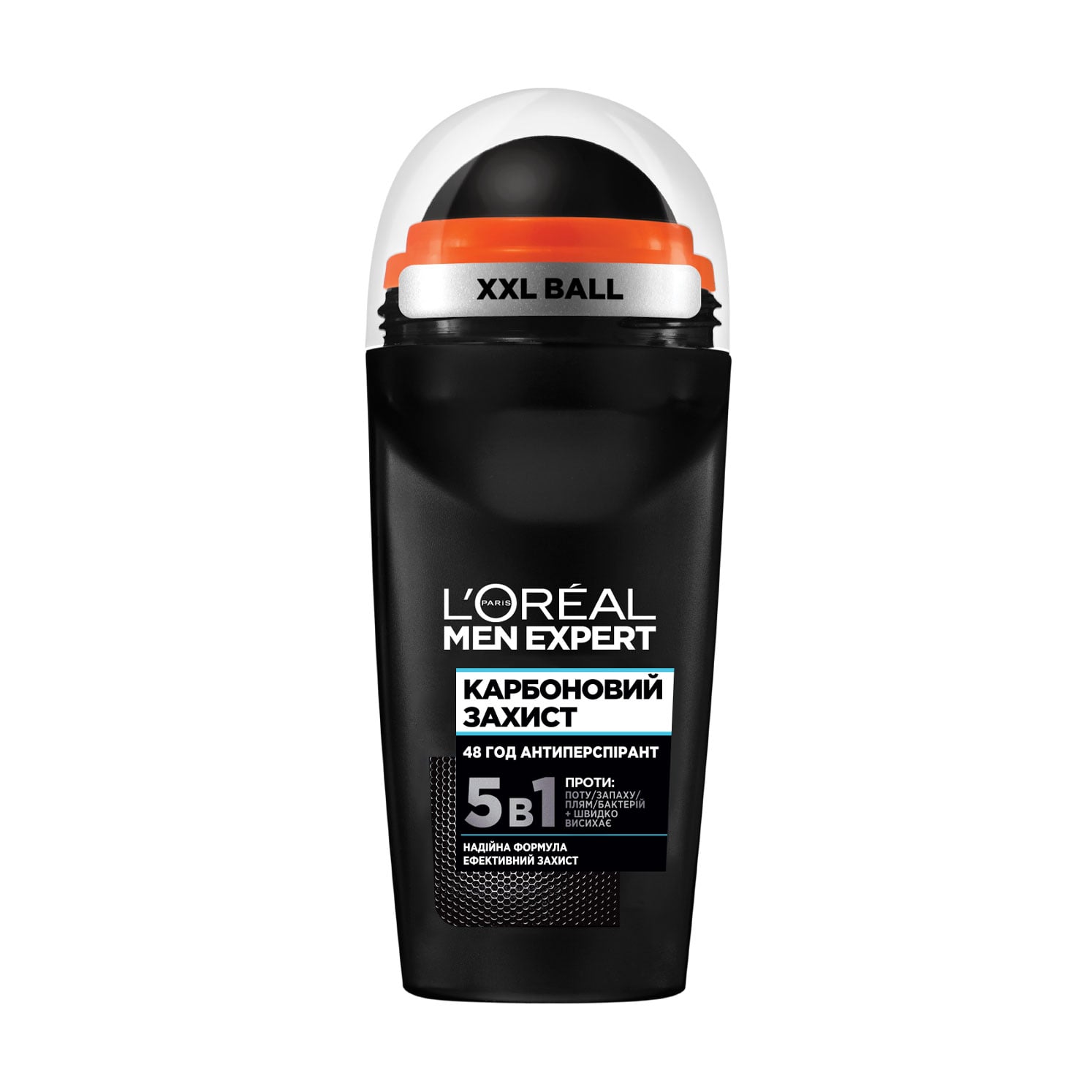 Кульковий дезодорант-антиперспірант L’Oreal Paris Men Expert Карбоновий захист, чоловічий, 50 мл