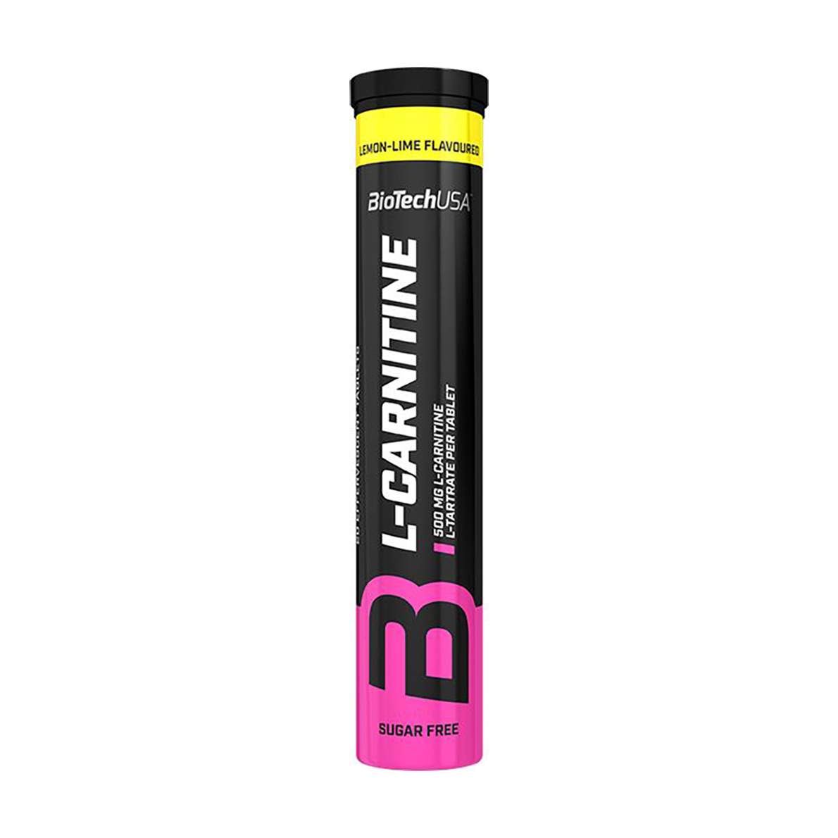 L-Карнітин BioTechUSA Effervescent L-Carnitine Чорниця-малина, 500 мг, 20 таблеток