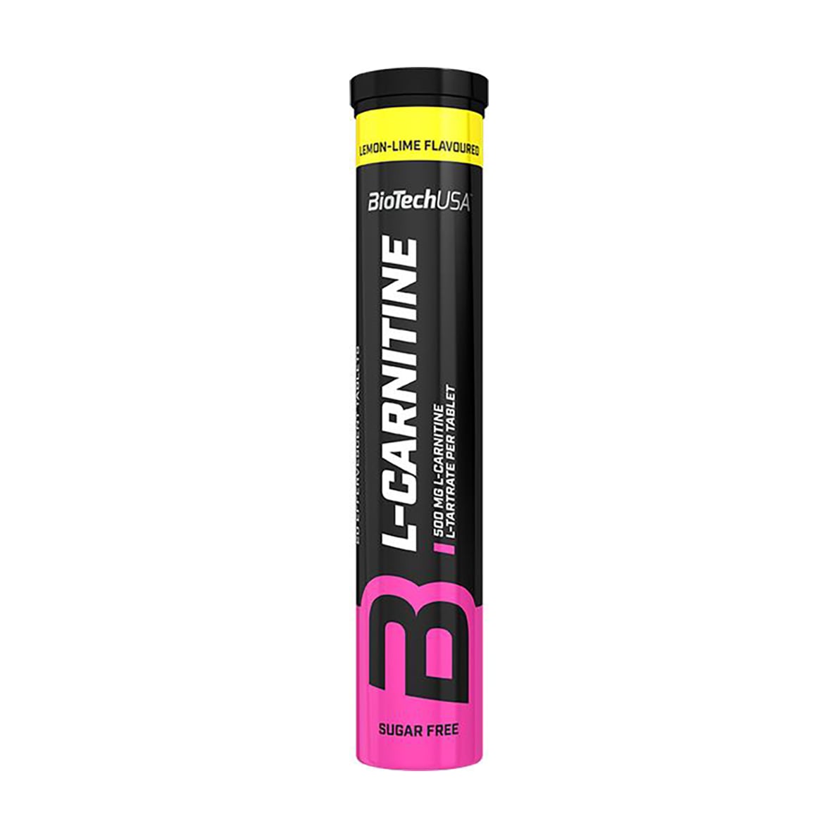 L-Карнітин BioTechUSA Effervescent L-Carnitine Лимон-лайм, 500 мг, 20 таблеток